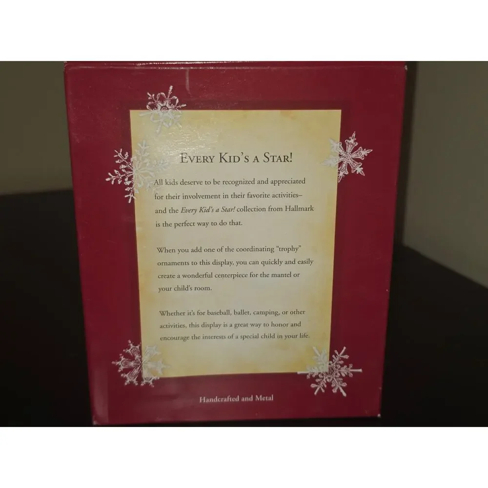 2005‎ Hallmark Every Kids A Star Metal Ornament Display Stand